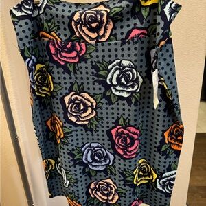 LuLaRoe Floral Pencil Skirt - Multicolor